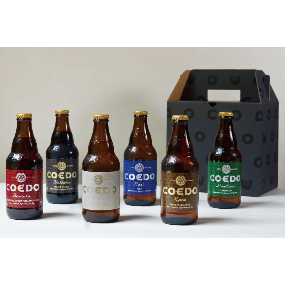 COEDO 6本入りギフトセット 川越クラフトビール 贈り物に最適