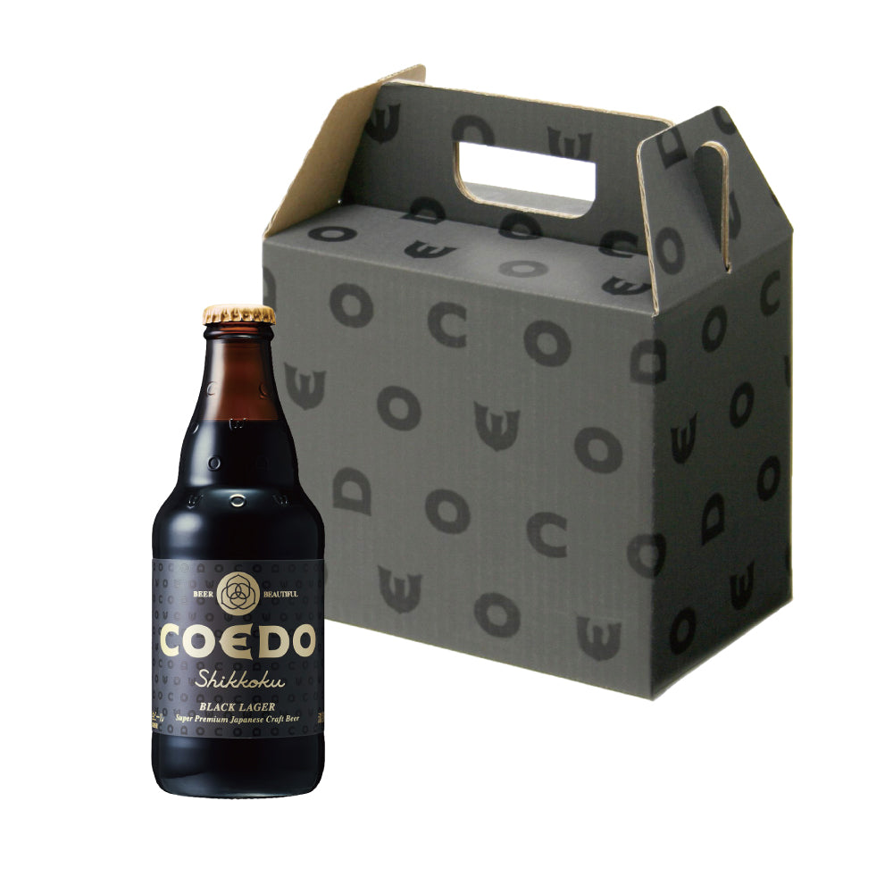 COEDO 漆黒  Shikkoku ギフトセット 6本入り プレゼントに最適なクラフトビール