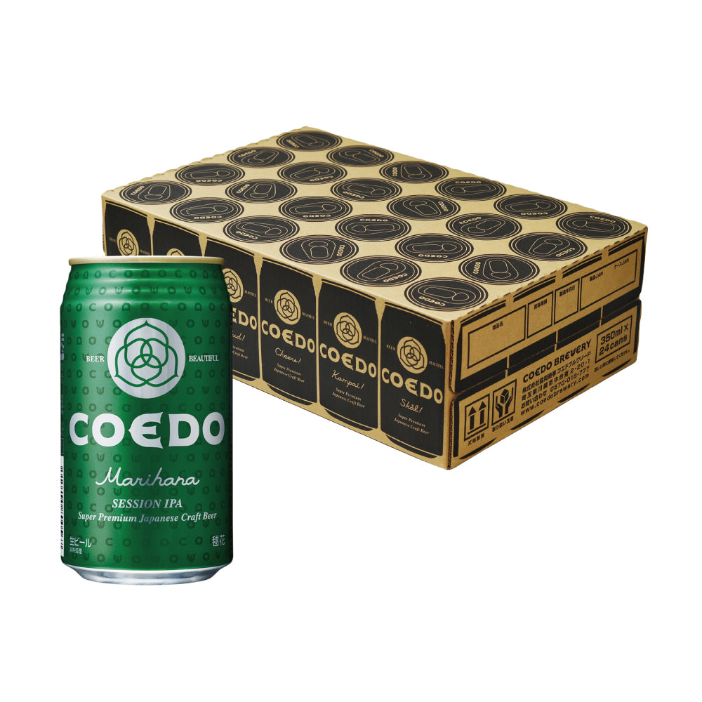 COEDO 毬花 IPA 缶ビール 24本入りパッケージ クラフトビール