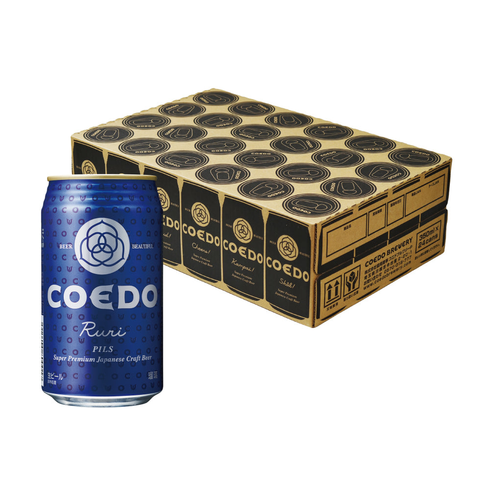 COEDO 瑠璃 クラフトビール 24本入り ボックスセット 日本産クラフトビール　 瓶ビール