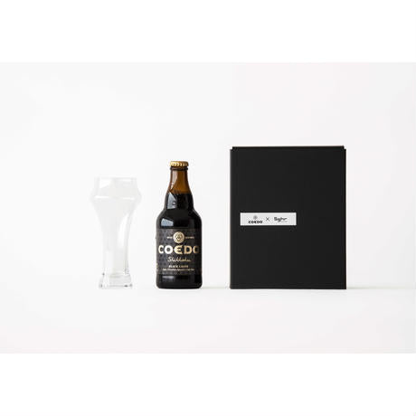 Sghr × COEDO 漆黒専用ビアグラス nido ニド | クラフトビール グラス